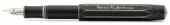Перьевая ручка "Al Sport Stonewashed", черная, F 0,7 мм
